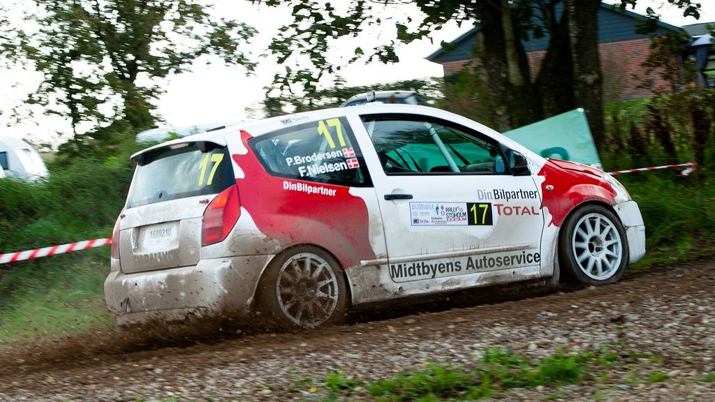 Danmarksmesterskabet i klasse DM3 er her indenfor rækkevidde i årets 5. og sidste afdeling af mesterskabsserien
(Foto: rallypics.dk – Viggo Johansen)